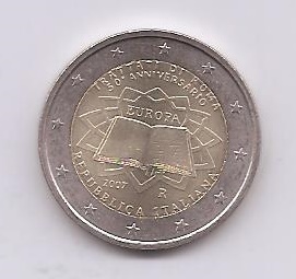 ITALIA DEL AÑO 2007 DE 2 EUROS CONMEMORATIVAS